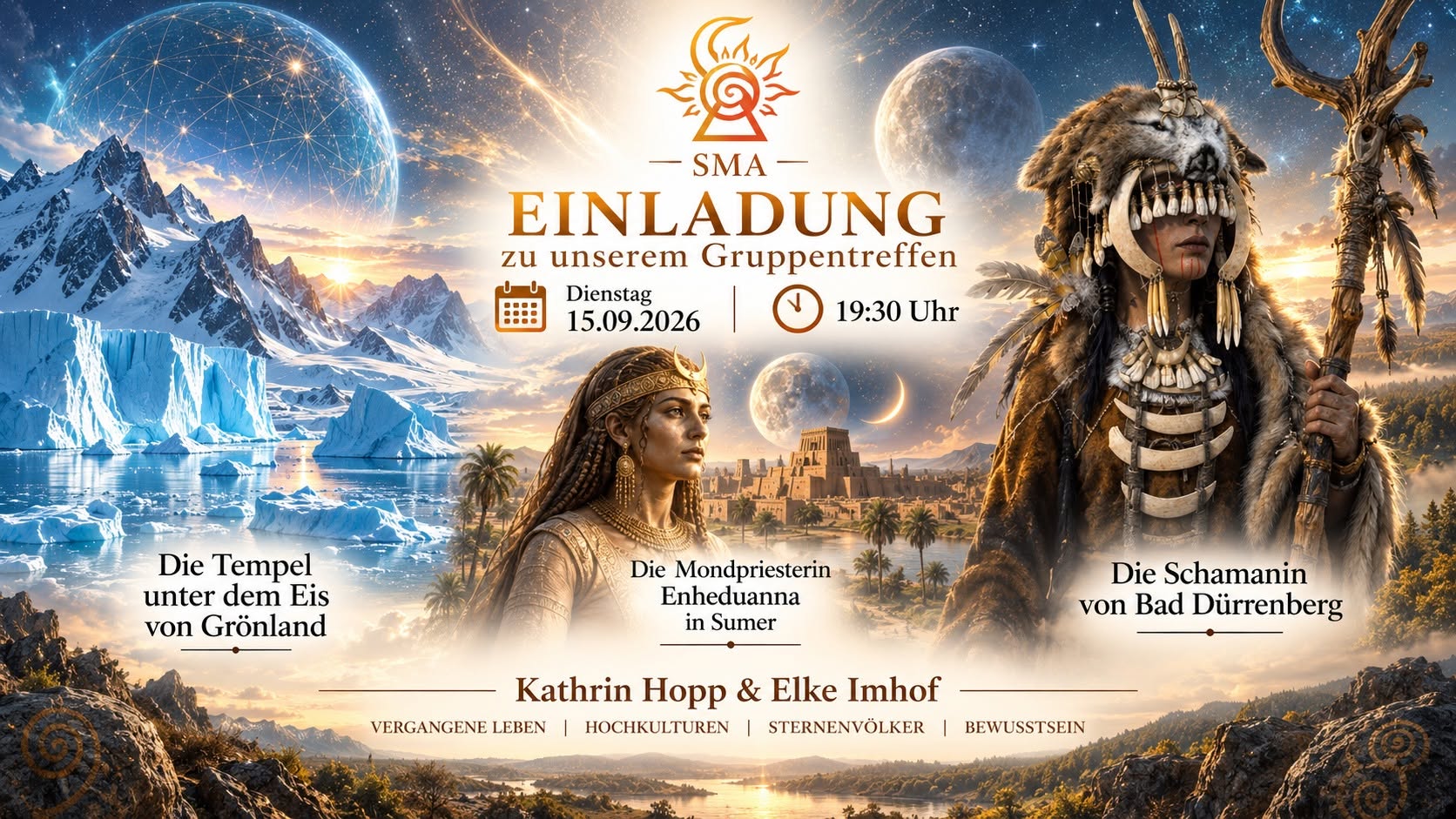 Flyer Gruppentreffen online