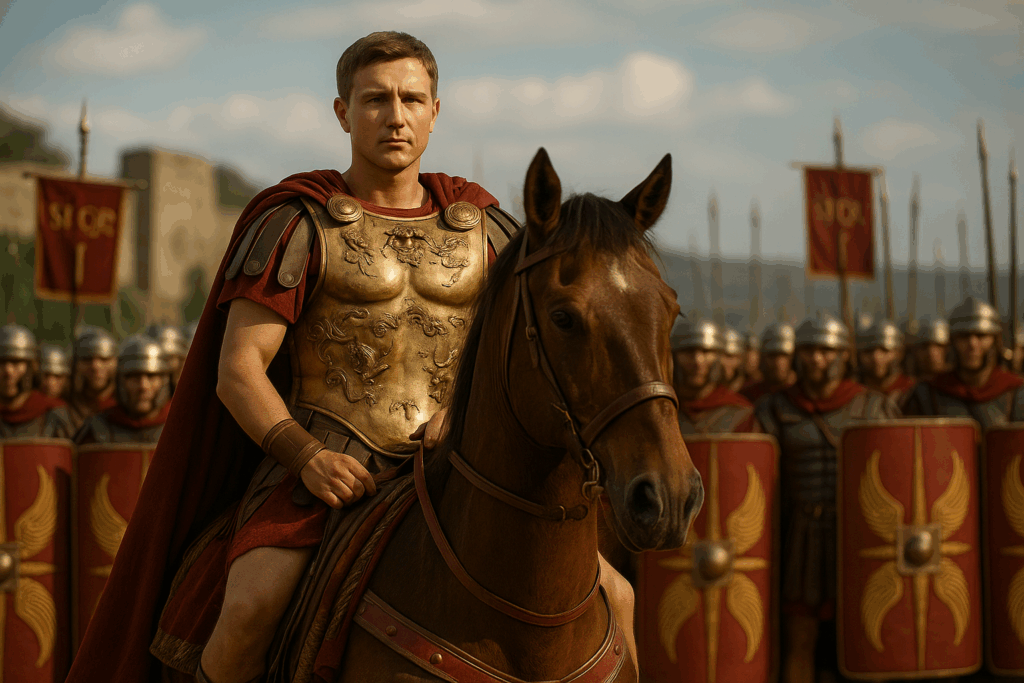 Bild Pferd mit Augustus